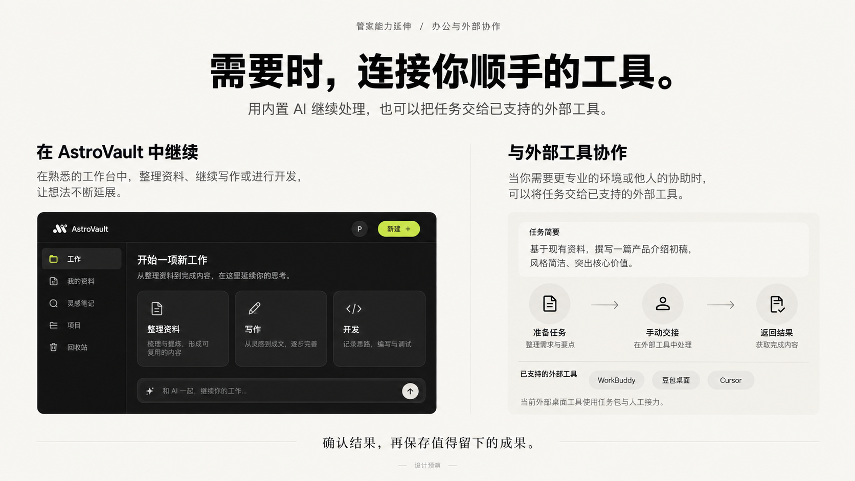管家延伸：办公与外部协作
